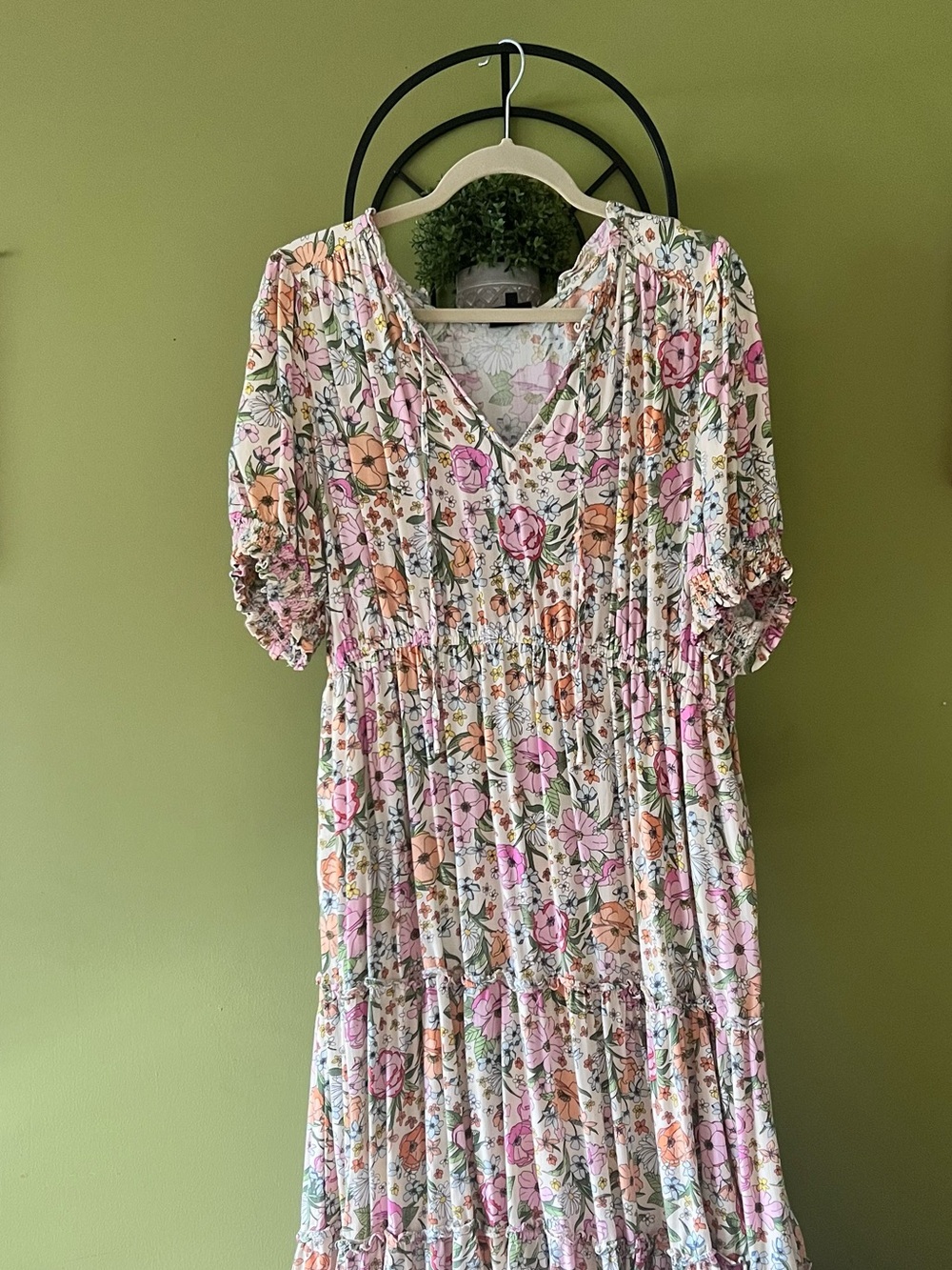 Floral Midi Dress